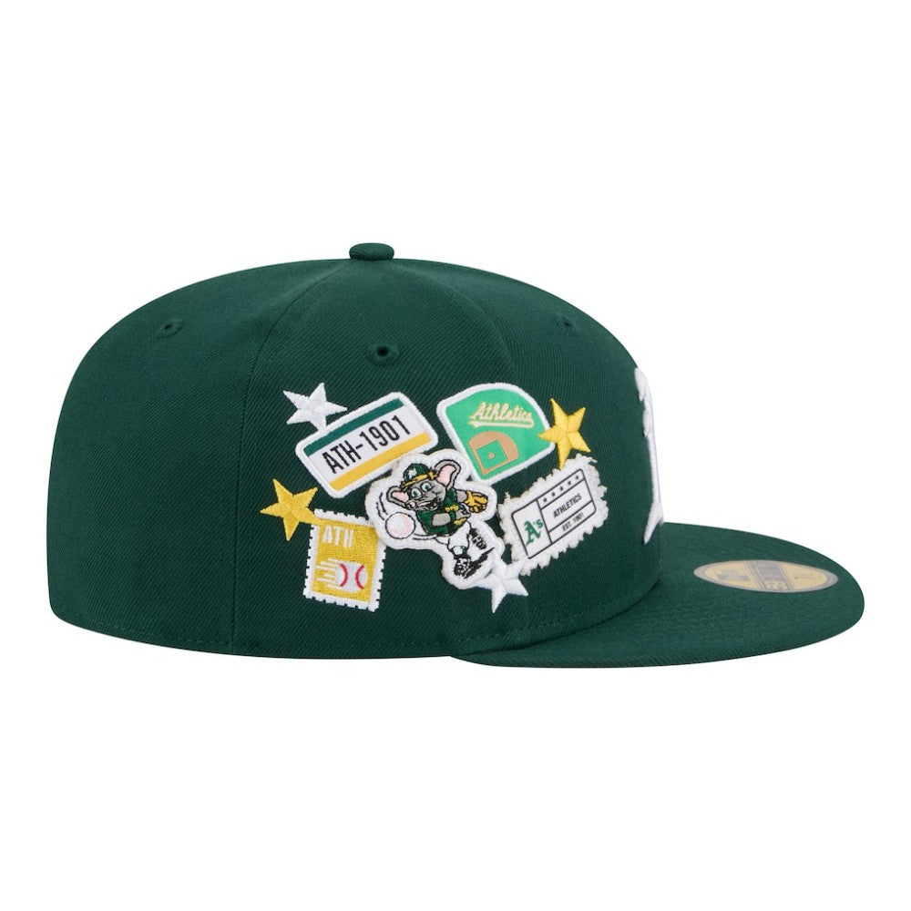 Athletics New Era City Patch 59FIFTY Fitted Hat Outlet