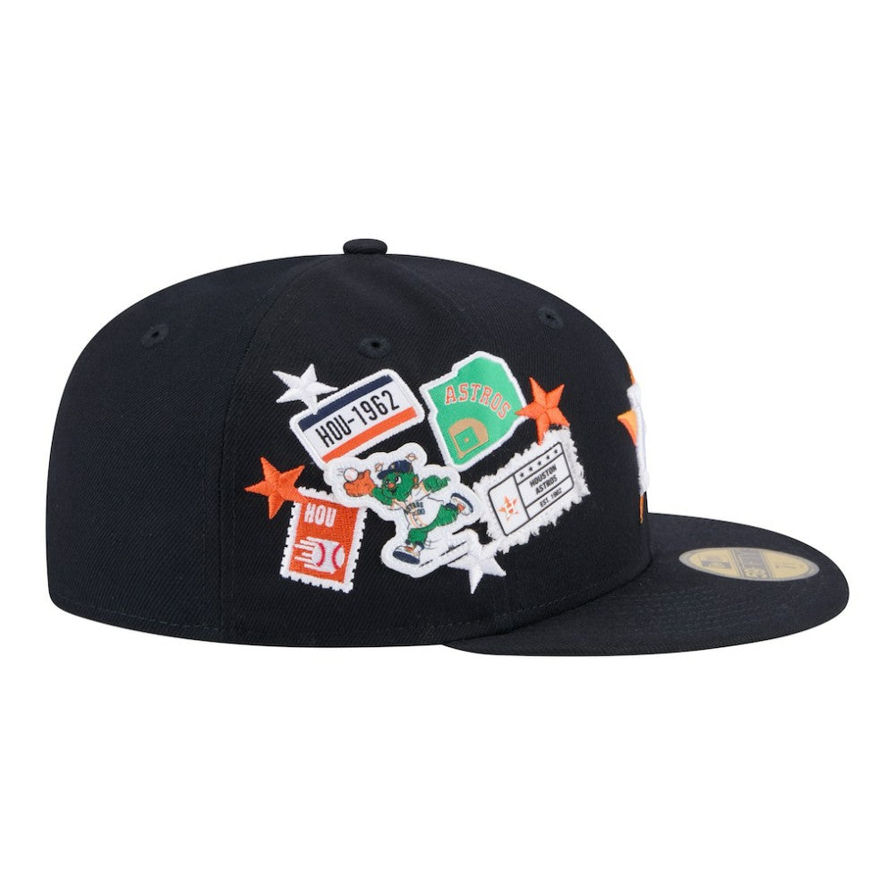 Houston Astros New Era City Patch 59FIFTY Fitted Hat Discount