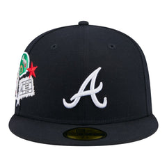 Atlanta Braves New Era City Patch 59FIFTY Fitted Hat Sale