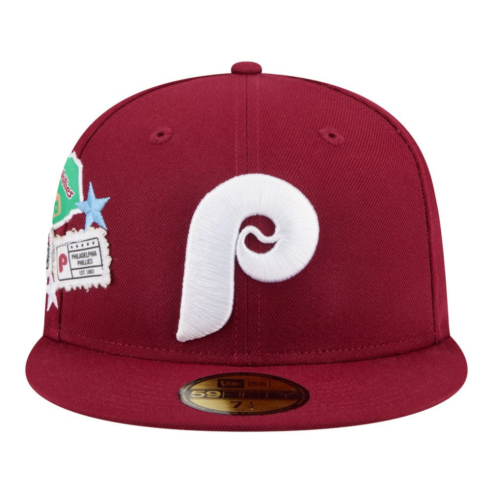 Philadelphia Phillies New Era City Patch 59FIFTY Fitted Hat Sale