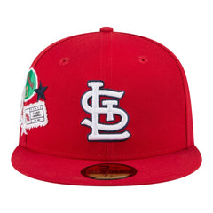 St. Louis Cardinals New Era City Patch 59FIFTY Fitted Hat Outlet