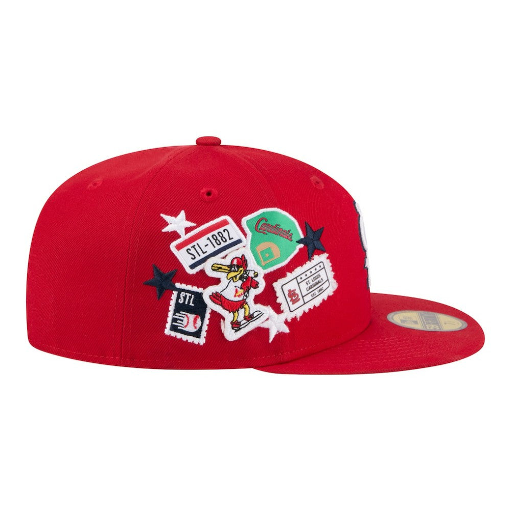 St. Louis Cardinals New Era City Patch 59FIFTY Fitted Hat Outlet