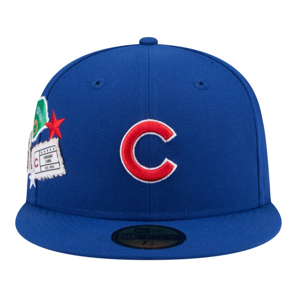 Chicago Cubs New Era City Patch 59FIFTY Fitted Hat Online