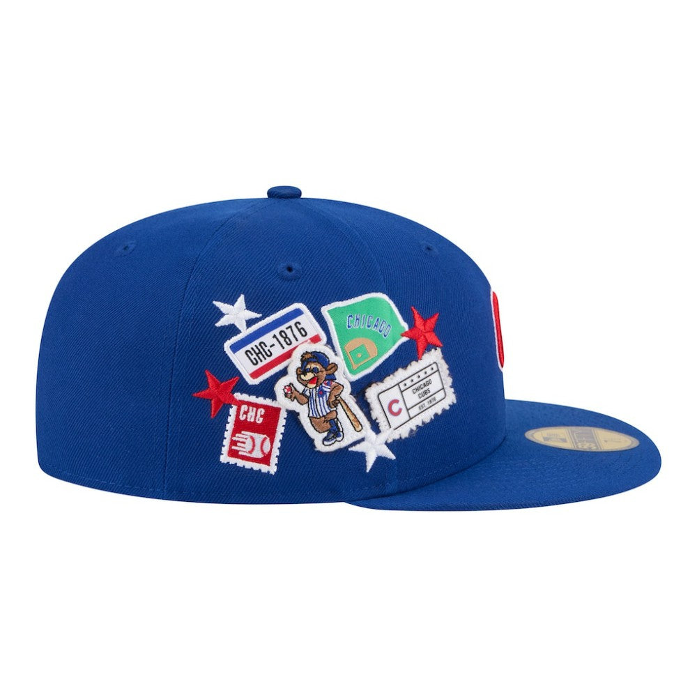 Chicago Cubs New Era City Patch 59FIFTY Fitted Hat Online