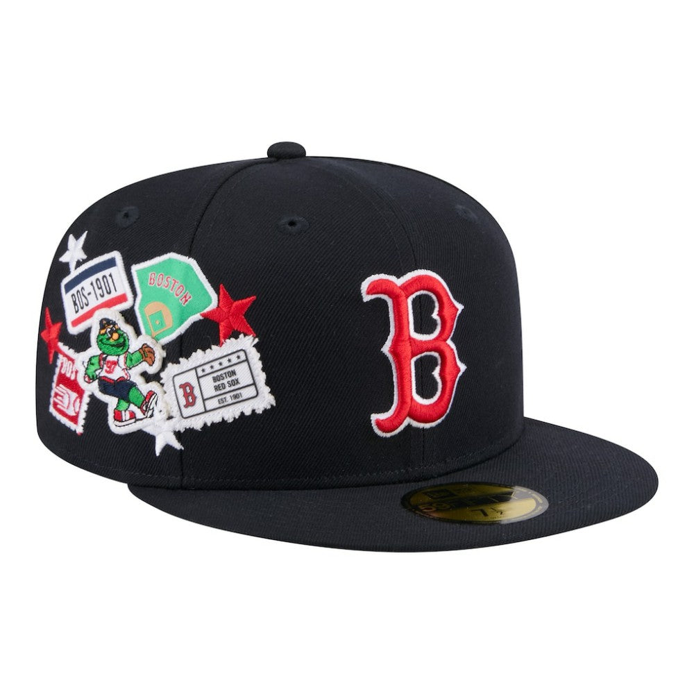 Boston Red Sox New Era City Patch 59FIFTY Fitted Hat Sale