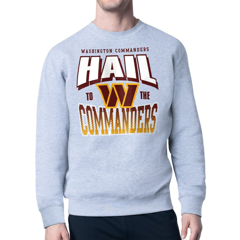 Washington Commanders Starter Comic Style Sweatshirt - Gray - NFL