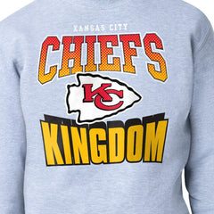 Kansas City Chiefs Starter Comic Style Sweatshirt - Gray - NFL