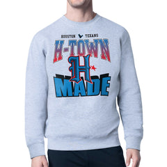 Houston Texans Starter Comic Style Sweatshirt - Gray - NFL