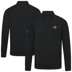 Dallas Stars Levelwear Copper Upright Quarter-Zip Pullover - Black | NHL discount