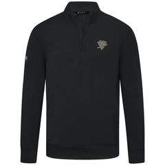 Pittsburgh Penguins Levelwear Copper Upright Quarter-Zip Pullover - Black | NHL online