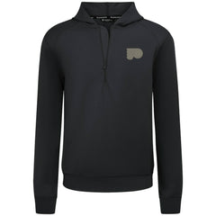 Philadelphia Flyers Levelwear Technic Quarter-Zip Pullover Hoodie - Black | NHL discount