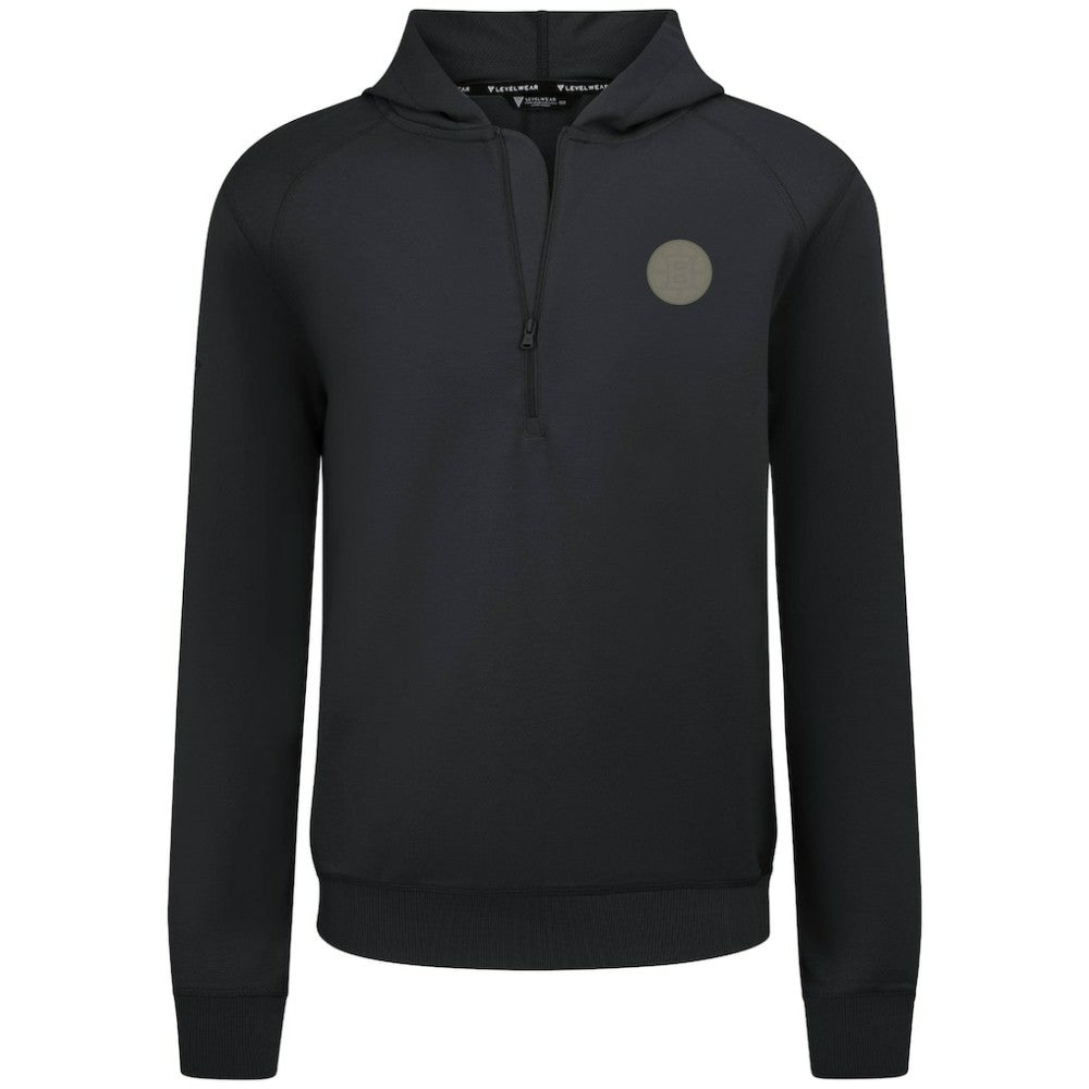 Boston Bruins Levelwear Technic Quarter-Zip Pullover Hoodie - Black | NHL online