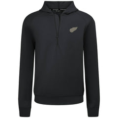 Detroit Red Wings Levelwear Technic Quarter-Zip Pullover Hoodie - Black | NHL Lifestyle