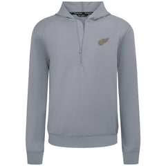 Detroit Red Wings Levelwear Technic Quarter-Zip Pullover Hoodie - Gray | NHL on sale