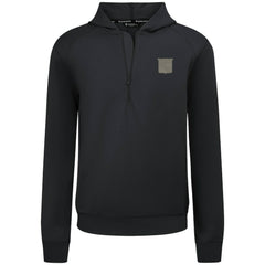 New York Rangers Levelwear Technic Quarter-Zip Pullover Hoodie - Black | NHL Lifestyle
