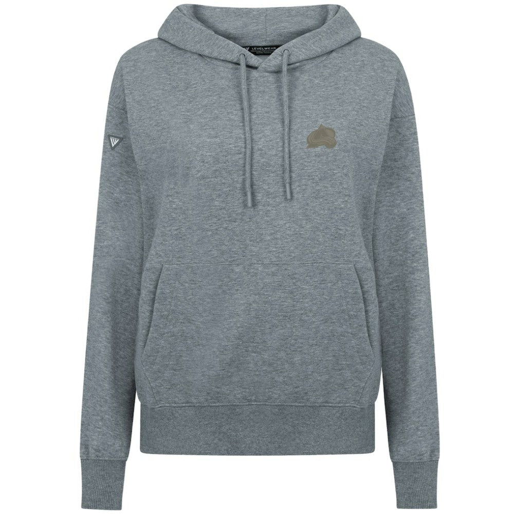 Colorado Avalanche Levelwear Women's Adorn Copper Hoodie - Gray | NHL sale