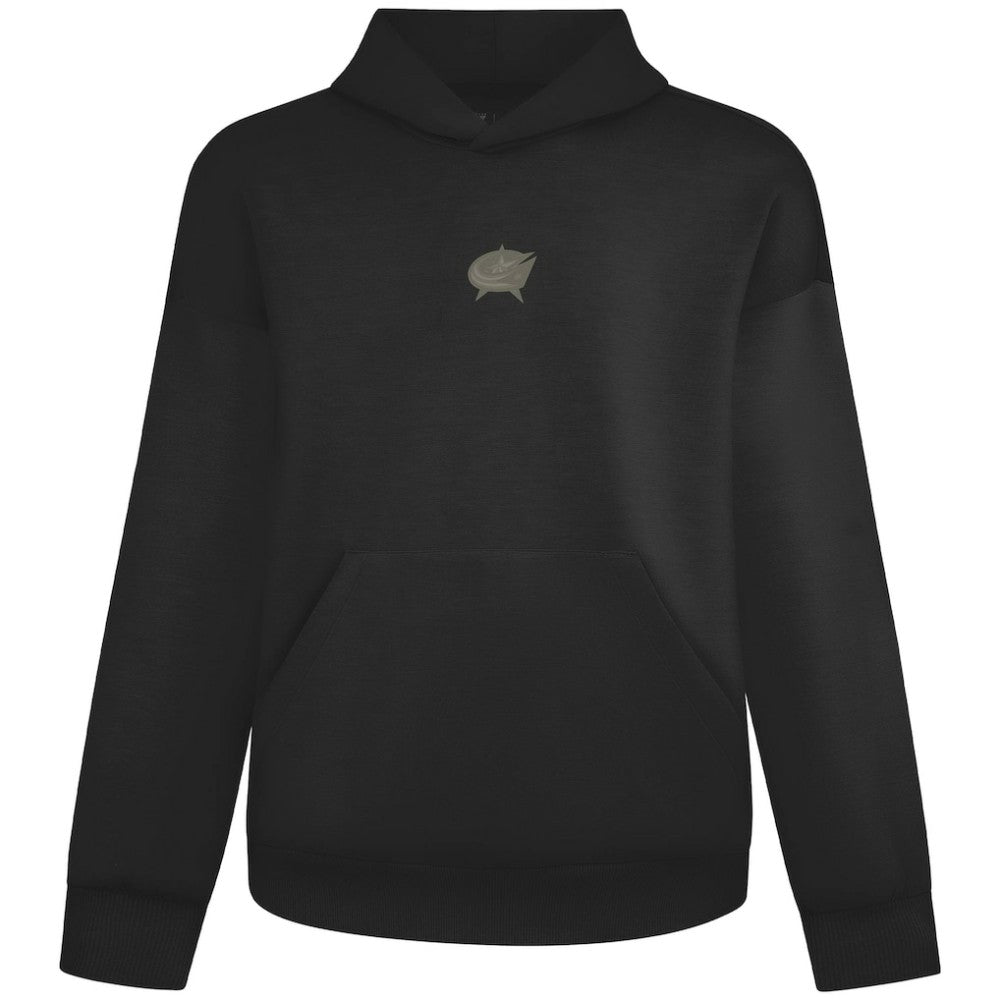 Columbus Blue Jackets Levelwear Luxe Signature Copper Hoodie - Black | NHL discount