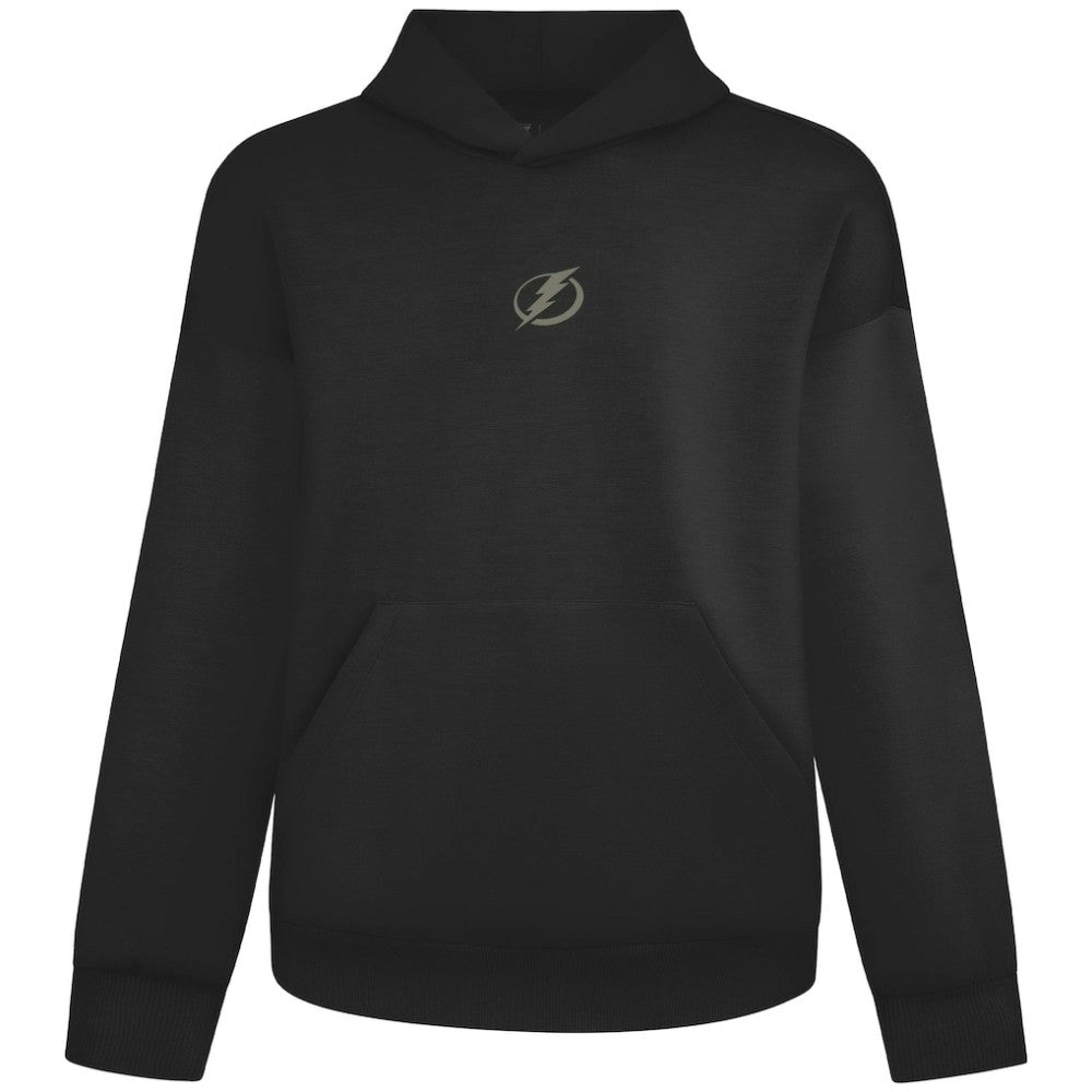 Tampa Bay Lightning Levelwear Luxe Signature Copper Hoodie - Black | NHL Lifestyle