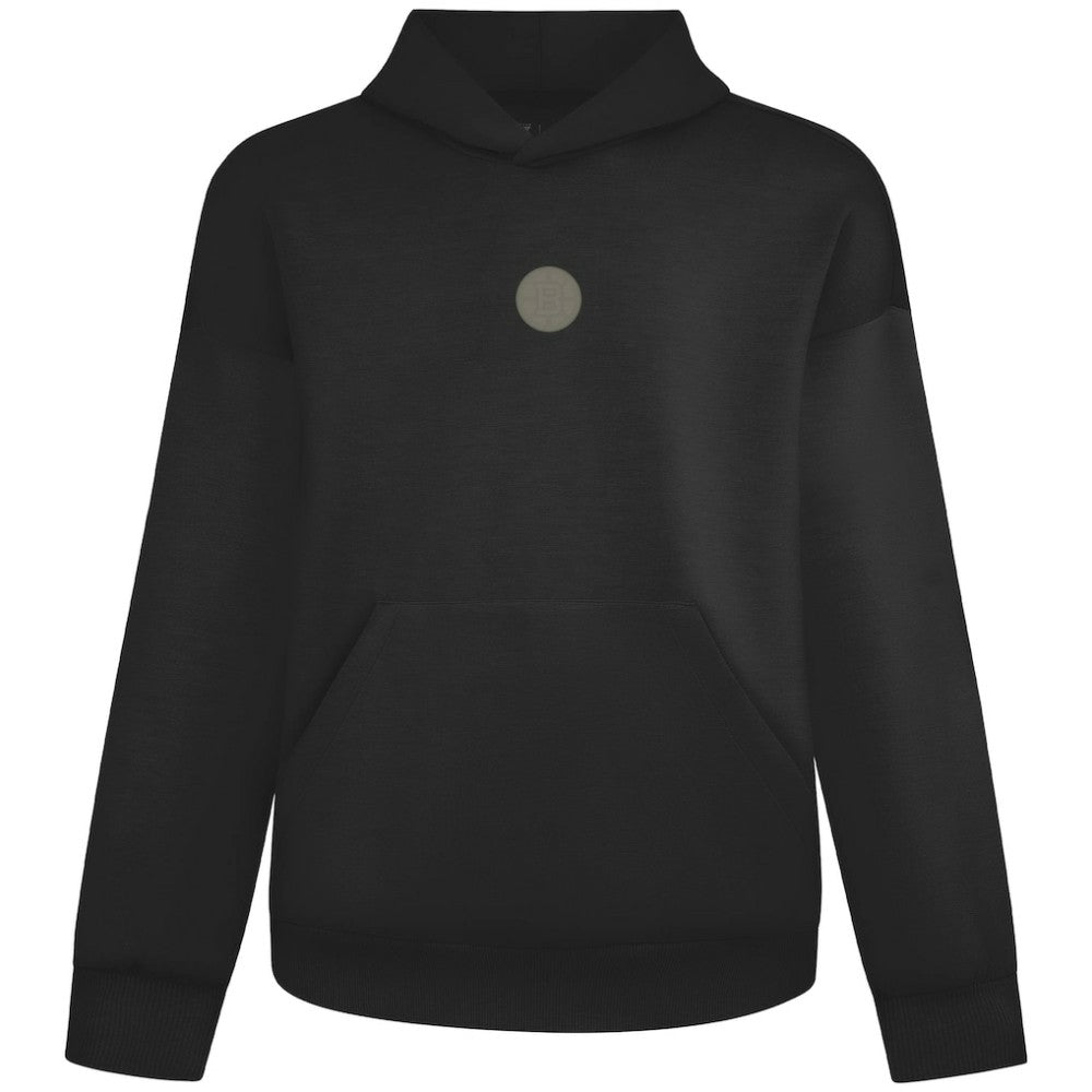 Boston Bruins Levelwear Luxe Signature Copper Hoodie - Black | NHL Clearance