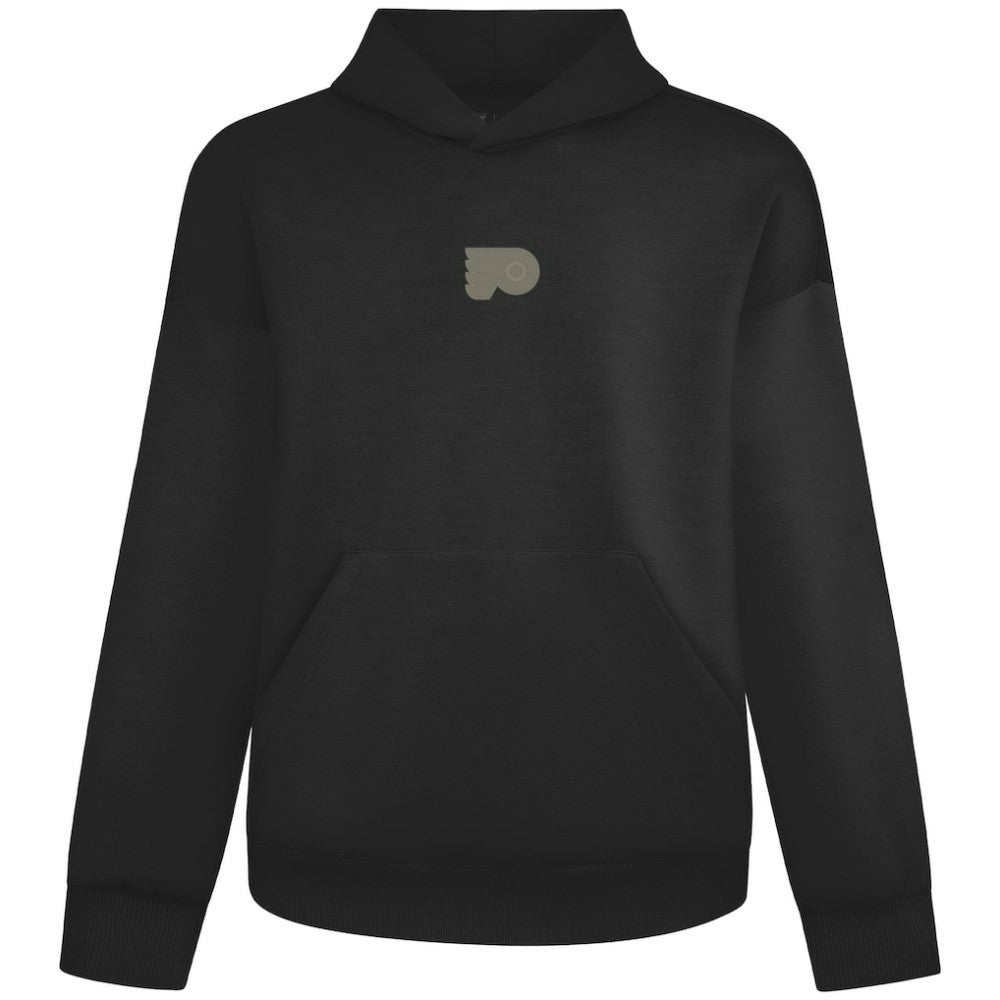 Philadelphia Flyers Levelwear Luxe Signature Copper Hoodie - Black | NHL Lifestyle