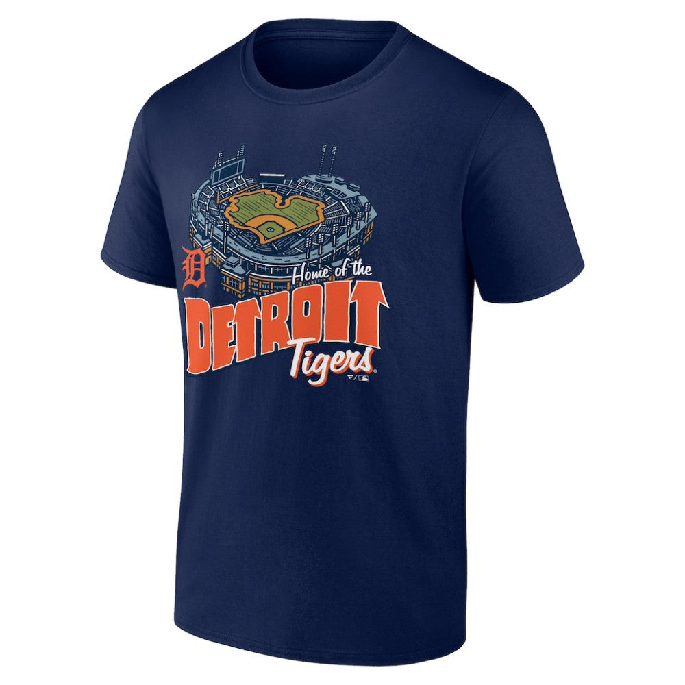 Detroit Tigers Navy Home Stadium T-Shirt Near Me