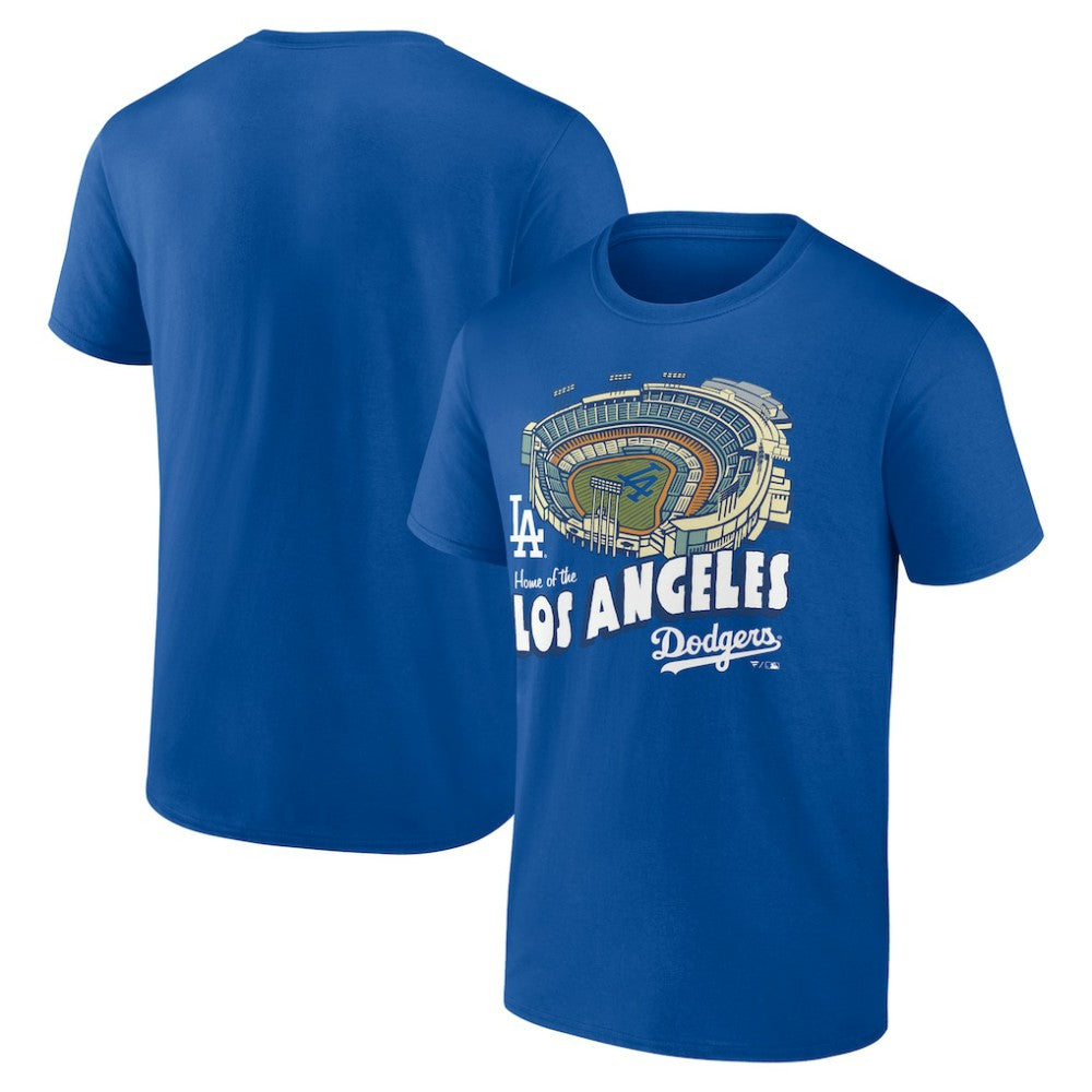 Los Angeles Dodgers Royal Home Stadium T-Shirt Discount