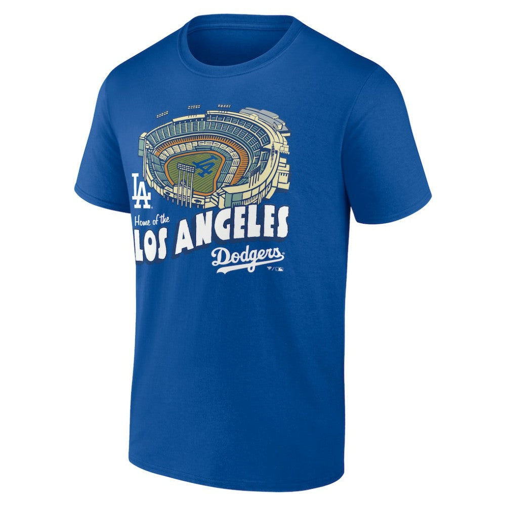 Los Angeles Dodgers Royal Home Stadium T-Shirt Discount