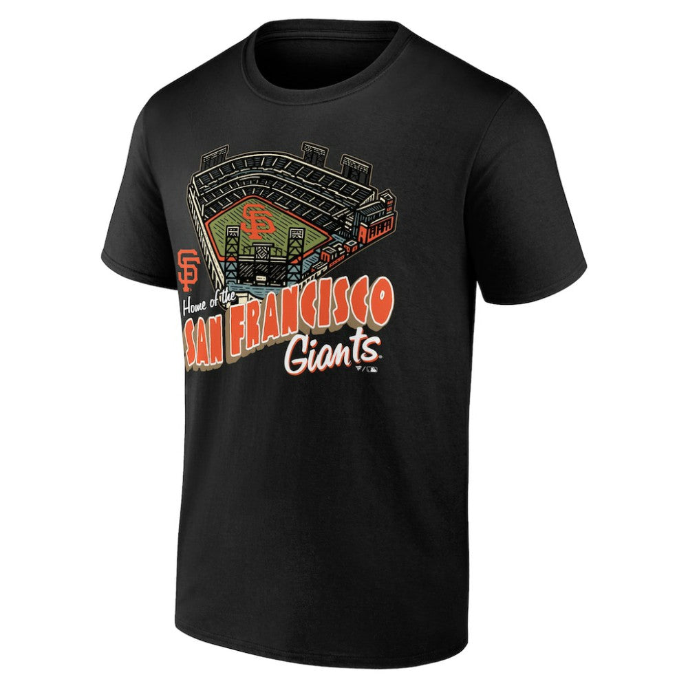 San Francisco Giants Black Home Stadium T-Shirt Sale