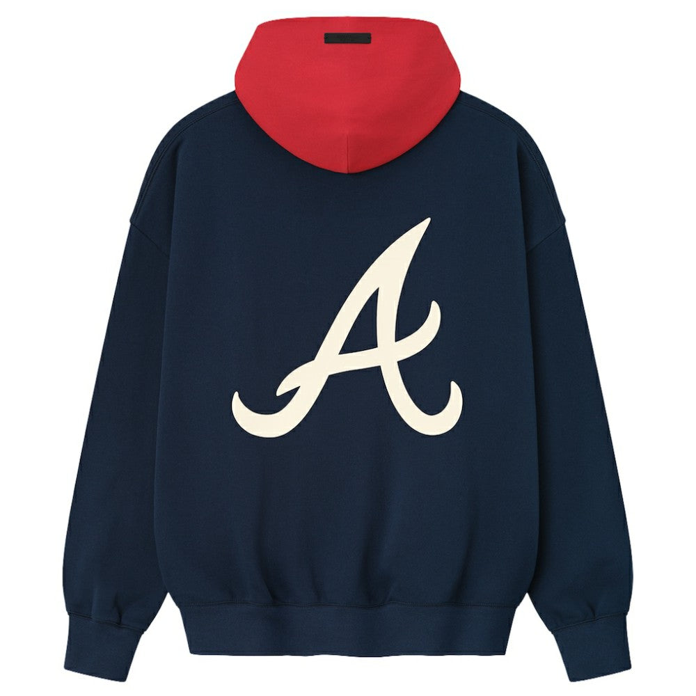 Atlanta Braves Fear of God x MLB Sport Fit Hoodie Outlet