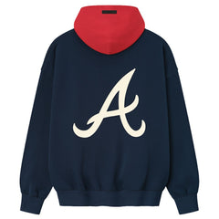 Atlanta Braves Fear of God x MLB Sport Fit Hoodie Outlet