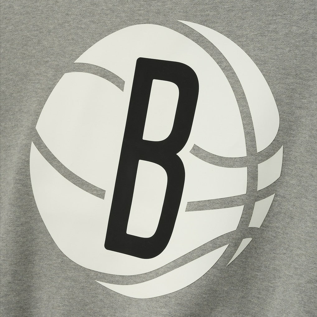 Brooklyn Nets Fear of God x NBA Sport Fit T-Shirt Heather Gray
