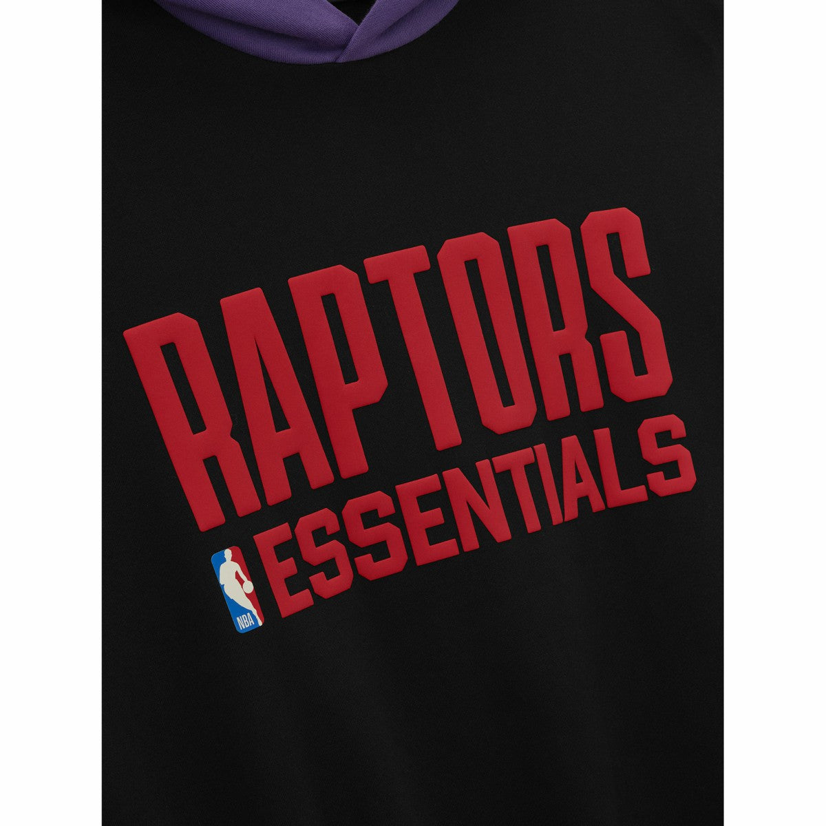 Toronto Raptors Fear of God x NBA Unisex Sport Hoodie Black/Purple