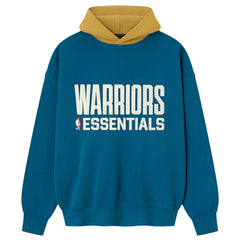Golden State Warriors Fear of God x NBA Unisex Sport Hoodie Royal/Gold