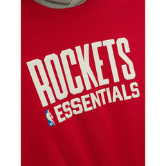 Houston Rockets Fear of God x NBA Unisex Sport Hoodie Red/Heather Gray