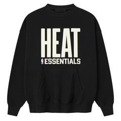 Miami Heat Fear of God x NBA Unisex Sport Sweatshirt Heather Black