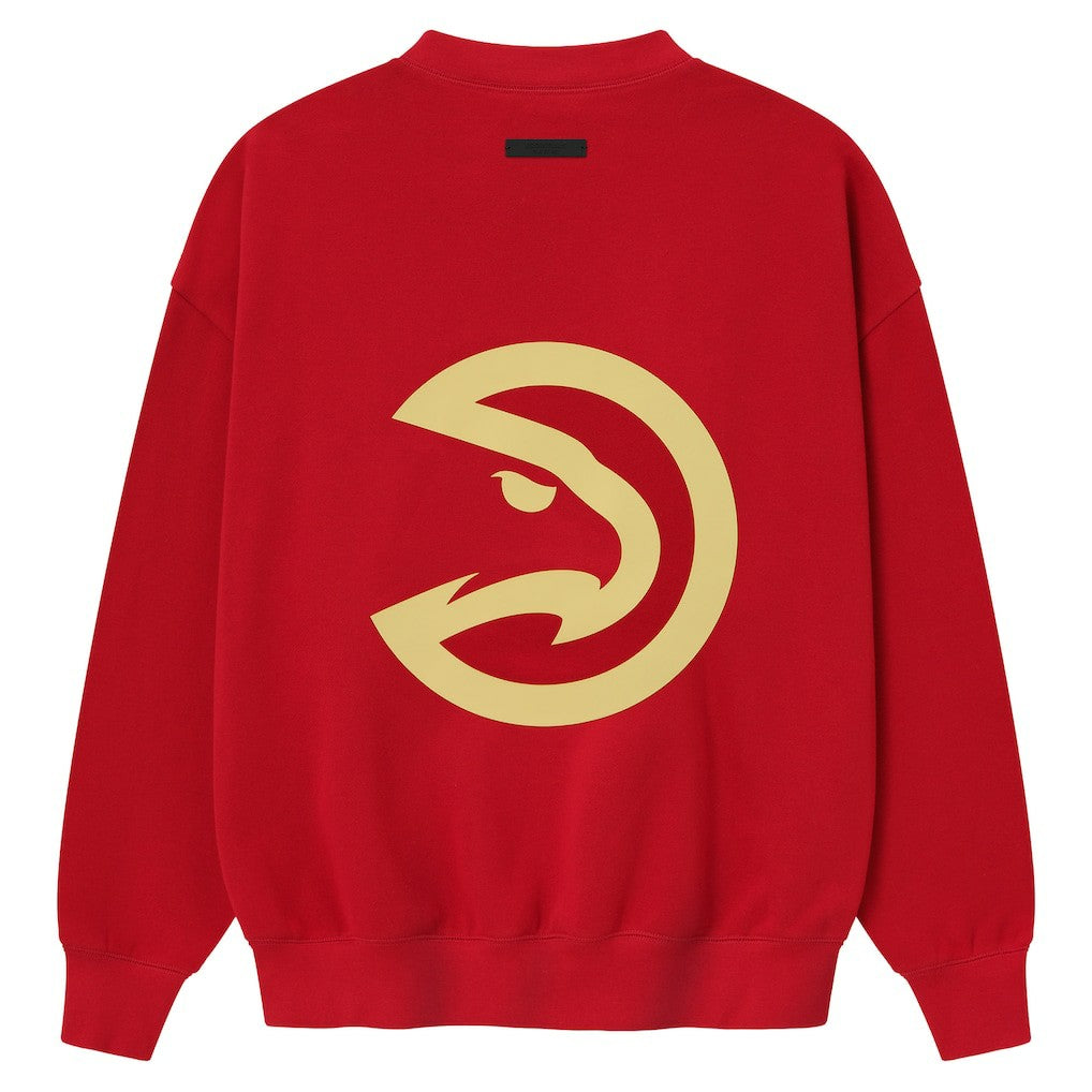 Atlanta Hawks Fear of God x NBA Unisex Sport Sweatshirt Red