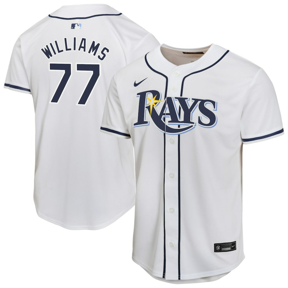 Carson Williams Tampa Bay Rays Nike Youth Home Player Game Jersey Sale