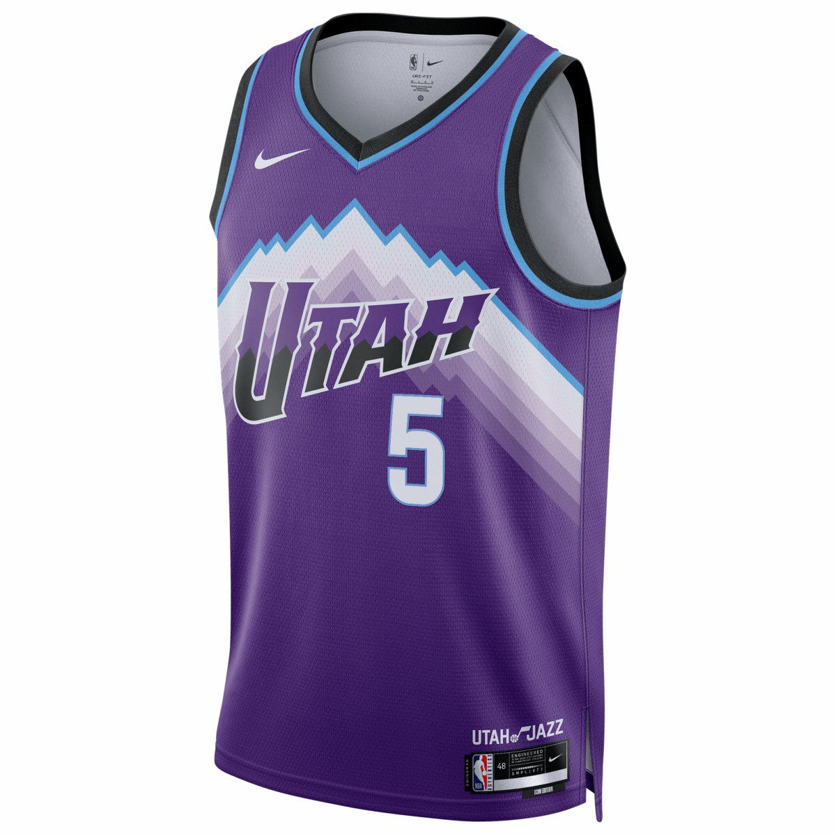 Nike Cody Williams Utah Jazz Unisex Swingman Jersey Icon Edition Purple