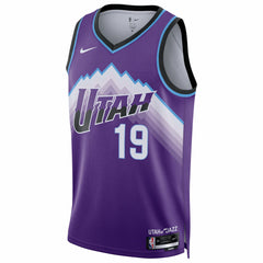 Nike Ace Bailey Utah Jazz Unisex Swingman Jersey Icon Edition Purple