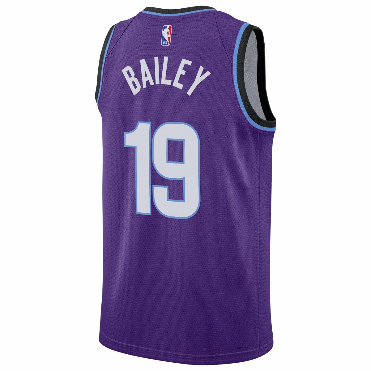 Nike Ace Bailey Utah Jazz Unisex Swingman Jersey Icon Edition Purple