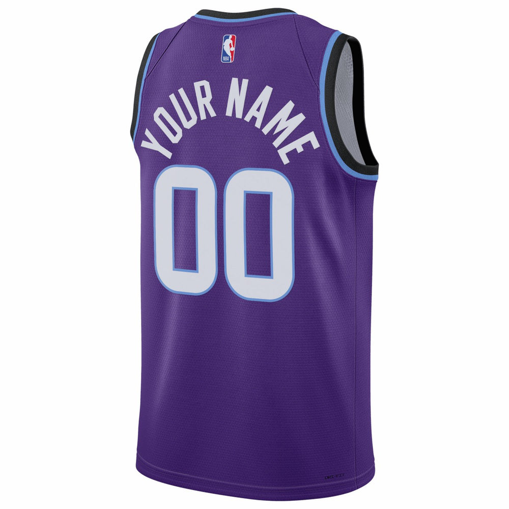 Nike Utah Jazz Unisex Swingman Custom Jersey Icon Edition Purple