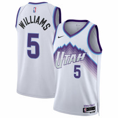 Nike Cody Williams Utah Jazz Unisex Swingman Jersey Association Edition White