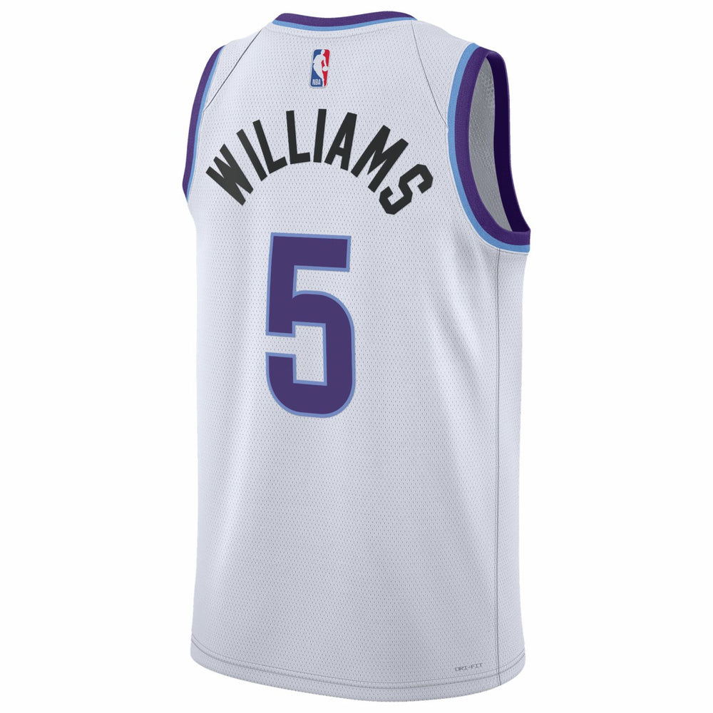 Nike Cody Williams Utah Jazz Unisex Swingman Jersey Association Edition White