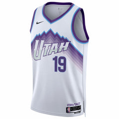 Nike Ace Bailey Utah Jazz Unisex Swingman Jersey Association Edition White