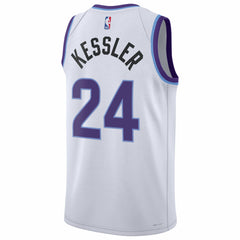 Nike Walker Kessler Utah Jazz Unisex Swingman Jersey Association Edition White