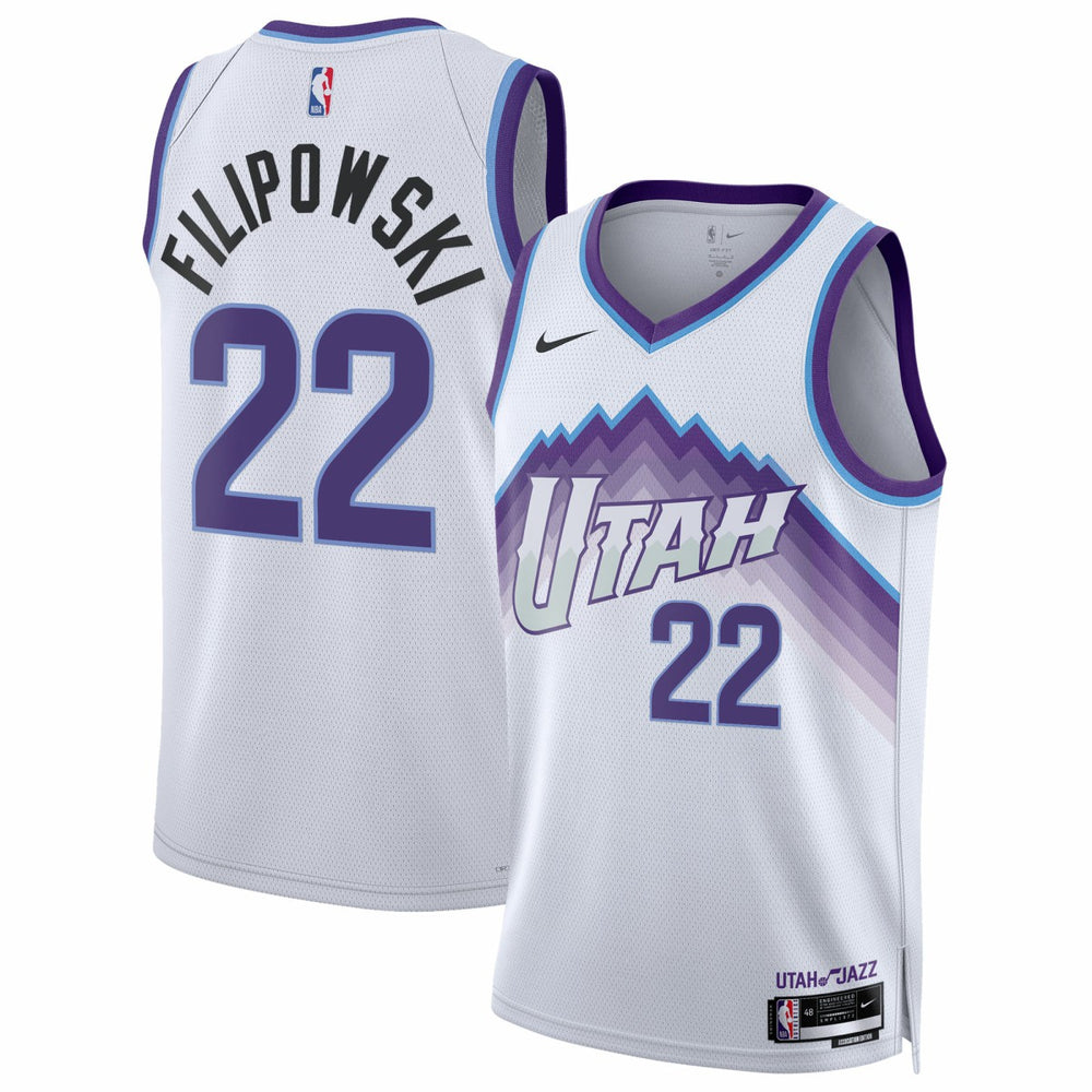 Nike Kyle Filipowski Utah Jazz Unisex Swingman Jersey Association Edition White