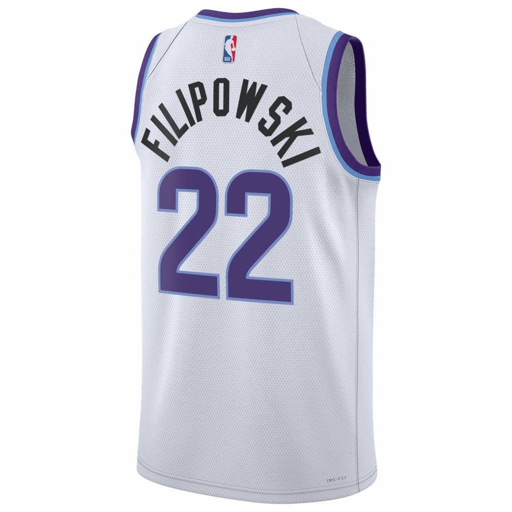 Nike Kyle Filipowski Utah Jazz Unisex Swingman Jersey Association Edition White