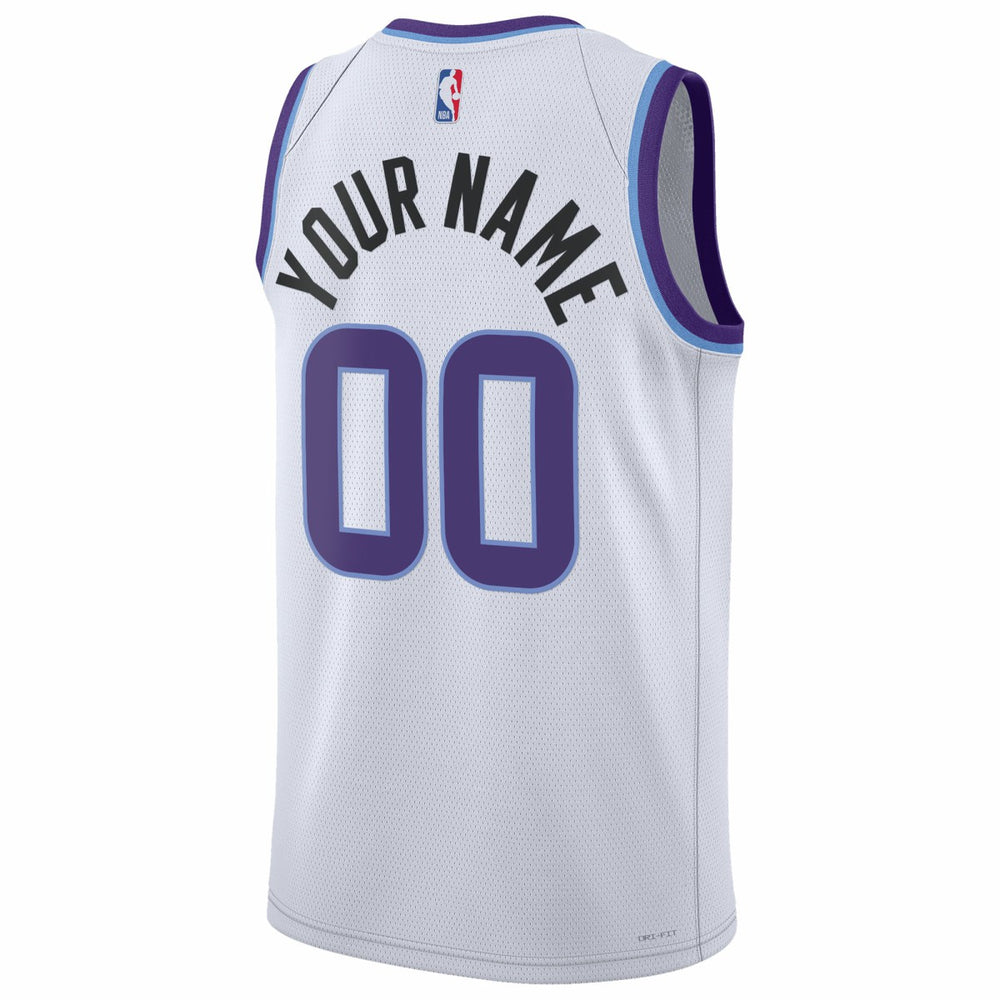 Nike Utah Jazz Unisex Swingman Custom Jersey Association Edition White