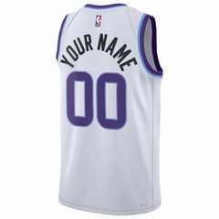 Nike Utah Jazz Unisex Swingman Custom Jersey Association Edition White