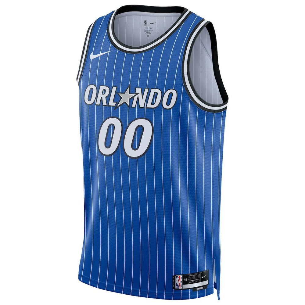 Nike Orlando Magic Unisex Swingman Custom Jersey Icon Edition Blue